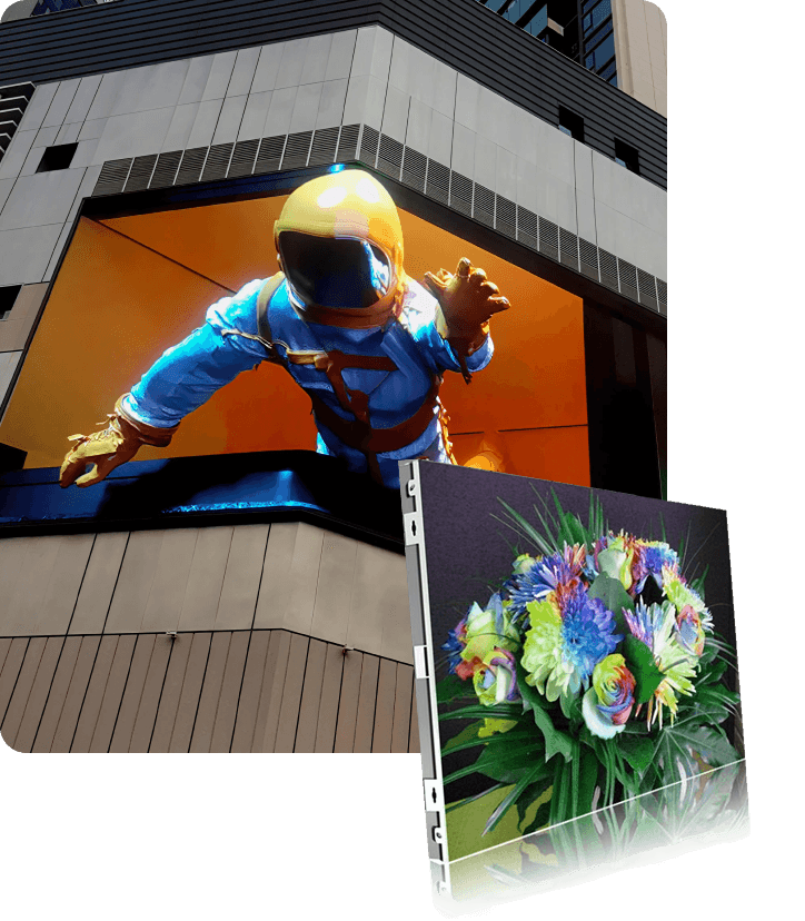 Astronaut on SMD Screen